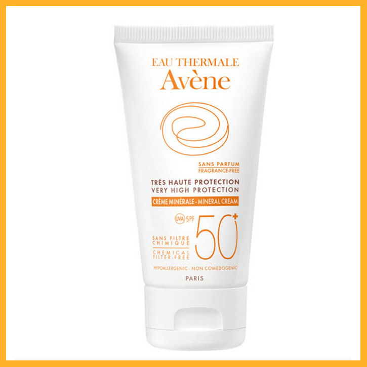 Avene Crema Pantalla Física Spf50+ 50ml