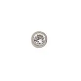 Inverness Pendiente 17C Solitario Cristal 4mm  