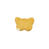Inverness Pendiente 60C 24K Mariposa Dorada 