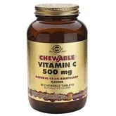 Solgar Vitamina C (Sabor Frambuesa) 500mg 90 Comprimidos
