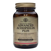 Solgar Advanced Acidophilus Plus 60 Cápsulas