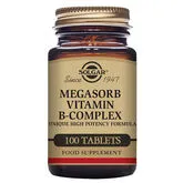 Solgar Megasorb B Complex 50 100 Comprimidos
