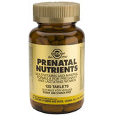 Solgar Nutrientes Prenatales 120 Comprimidos