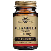 Solgar Vitamina B1 100mg 100 Cápsulas