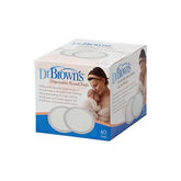 Dr Brown's Almohadillas Desechables 60 Unidades