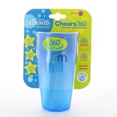 Vaso 360 Sin Boquilla Azul Sin Asas 300ml