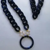 Farmamoda Collar Gafas Azul Zafiro 