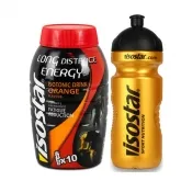 Isostar Long Energy Bebida Isotónica Sabor Naranja 790g + Bidón Oro