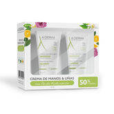 A-Derma Crema de Manos Y Uñas Hidratante 2 x 50ml