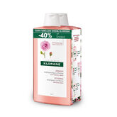 Klorane Duplo Champú Peonía 2x400ml