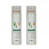 Klorane Champú Seco Con Avena Y Ceramida Con Color 2x150ml