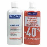 Ducray Anaphase Champú Caída Del Cabello Reaccional 2x400ml