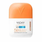 Vichy Capital Soleil UV Aqua Fluido Hidratante Con Color Spf50+ 50ml Medium