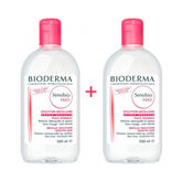 Bioderma Sensibio H2O Desmaquillante Pieles Sensibles 2x500ml