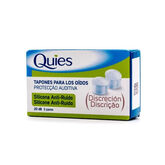 Quies Tapones Oídos Silicona Antiruido 6U