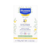 Mustela Bebe Jabón Supergraso Cold Cream Pastilla 100g