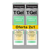 Neutrogena T-Gel Champú  Normal Y Graso Duplo 2x 250ml