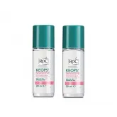 Roc Keops Sensitive Roll On Deodorant 2x30ml
