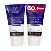 Neutrogena Crema Manos Rápida Absorción 2x75ml