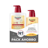 Eucerin Ph 5 Skin Protection Oleogel De Ducha 1000ml Set 2 Piezas