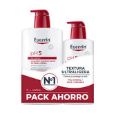 Eucerin Family Pack Locion Ultraligera 1000ml Set 2 Piezas	