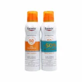 Eucerin Spray Solar Toque Seco Spf50 2x200ml