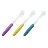Nuk Cucharas Silicona Aprendizaje Fácil 2 Unidades