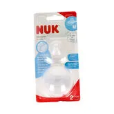 Nuk Pezonera Silicona Talla M 2U