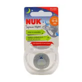 Nuk Chupete De Silicona Space Night 0-6M 1U