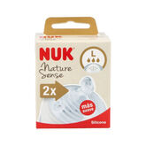 Nuk Tetina Silicona Anticólico Nature Sense Talla L 2U