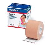 Leukotape K Venda Elástica Adhesiva Color Beige 5 Cm X 5 M Bsn Medical