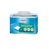 Lindor  Salvacamas Empapadores con Alas 60x180cm 15 Unidades