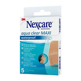 Nexcare Aqua Clear Maxi Waterpoof 5 Unidades