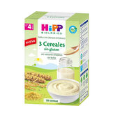 Hipp Papilla 3 Cereales Sin Gluten 400g 