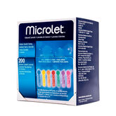 Bayer Microlet Lancetas Colores 200U 