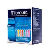 Ascensia Microlet Lancetas Colores 200U 