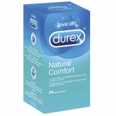 Durex Natural Comfort 24 Preservativos 