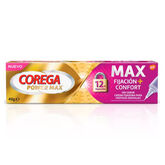 Corega Max Fijacion + Confort Sin Sabor 40g