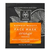 Apivita Mascarilla Facial Iluminadora Con Naranja 2x8ml