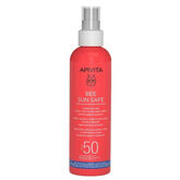 Apivita Bee Sun Safe Spray Ultraligero Facial Y Corporal Spf50 200ml