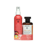 Apivita Bee Sun Safe Loción Spray Infantil Spf50 200ml + Apivita Kids Gel Cabello Y Cuerpo Miel Y Mandarina 200ml