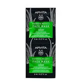 Apivita mascarilla Hidratante Refrescante 2x8ml