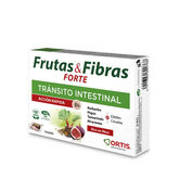 Ortis Fruta y Fibra Tránsito Intestinal Forte 12 Cubitos