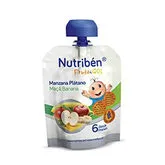 Nutriben Fruta & Go Manzana Y Plátano 90g
