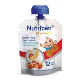 Nutribén Fruta & Go Plátano, Fresa Y Yogur Natural 90g