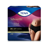 Tena Silhouette Normal Negro M 10U