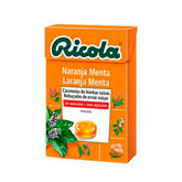 Ricola Caramelos Naranja-Menta S-A 50g