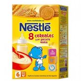 Nestle Nestlé Papilla De 8 Cereales Integrales Con Galleta María 600g