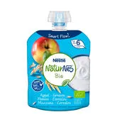 Naturnes Bio Lácteo Manzana y Cereales 90g 