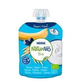 Naturnes Bio Plátano Arándanos y Cereales 90g  